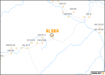 map of Aloba