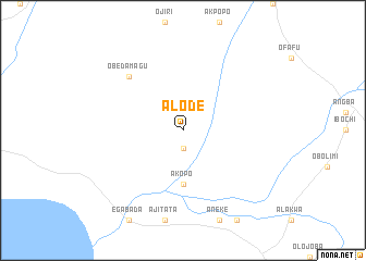 map of Alode