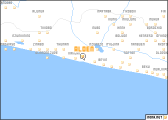 map of Aloen