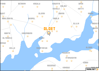 map of Aloet