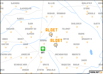 map of Aloet