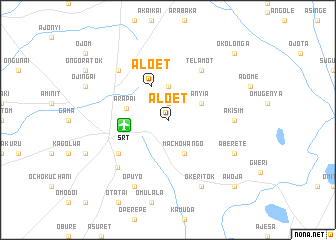 map of Aloet
