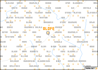 map of Alofe