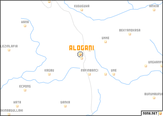 map of Alogani