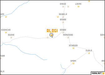 map of Alogi