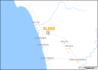 map of Aloha