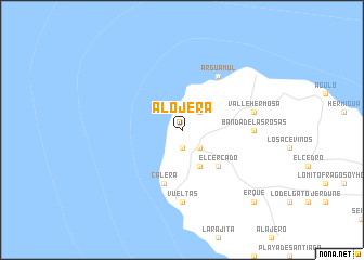 map of Alojera