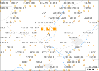 map of Alojzov