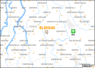 map of Alokdihi