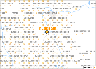 map of Alokedia