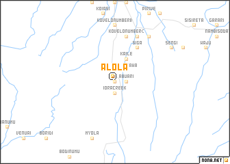 map of Alola