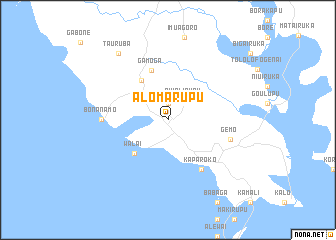 map of Alomarupu