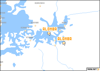 map of Alomba