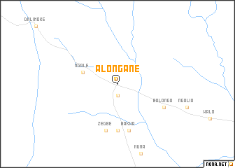 map of Alongane