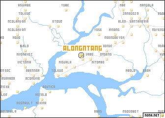 map of Alongntang