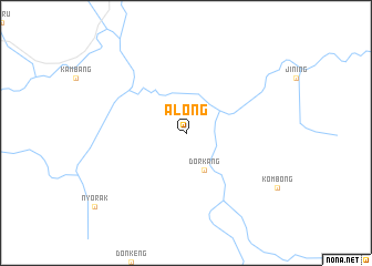 map of Along