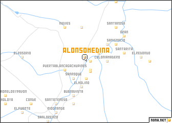 map of Alonso Medina