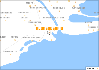 map of Alonso Osorio