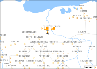 map of Alonso