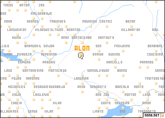 map of Alón