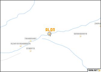 map of Alon