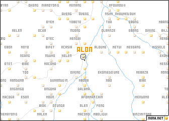 map of Alon