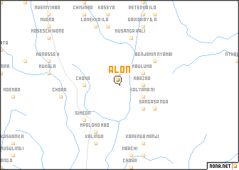 map of Alon