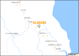 map of Aloomba