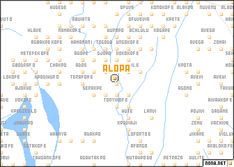 map of Alopa