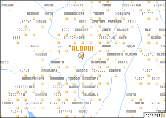 map of Alopui