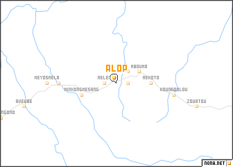 map of Alop
