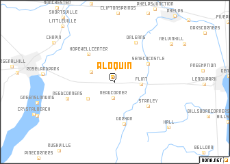 map of Aloquin