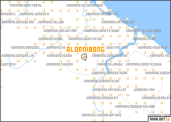 map of Alor Nibong