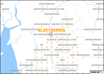 map of Alor Tampang