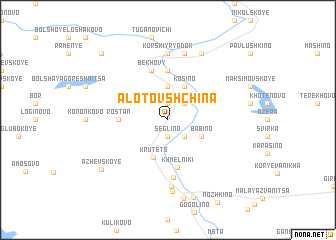 map of Alotovshchina