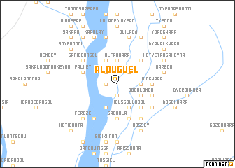 map of Alouguèl