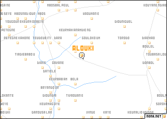 map of Alouki