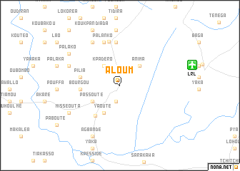 map of Aloum