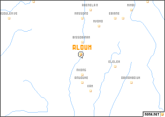 map of Aloum
