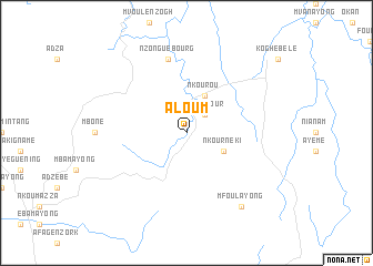 map of Aloum