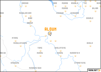 map of Aloum