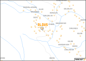 map of Alows