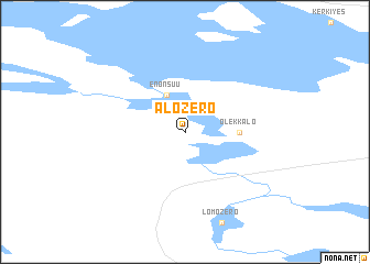 map of Alozero