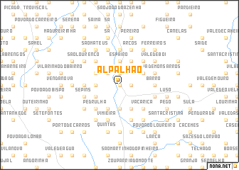 map of Alpalhão