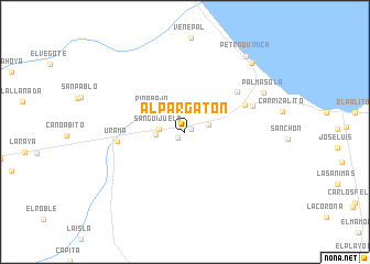 map of Alpargatón