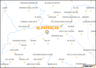 map of Alparrache