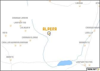 map of Alpera