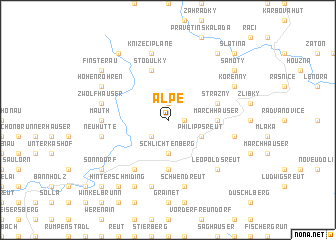 map of Alpe