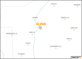 map of Alpha
