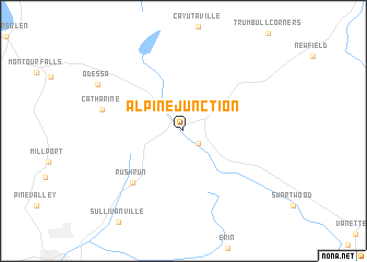 map of Alpine Junction